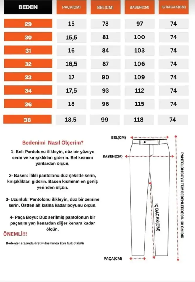 Erkek Slim Fit Dilli Kumaş Pantolon