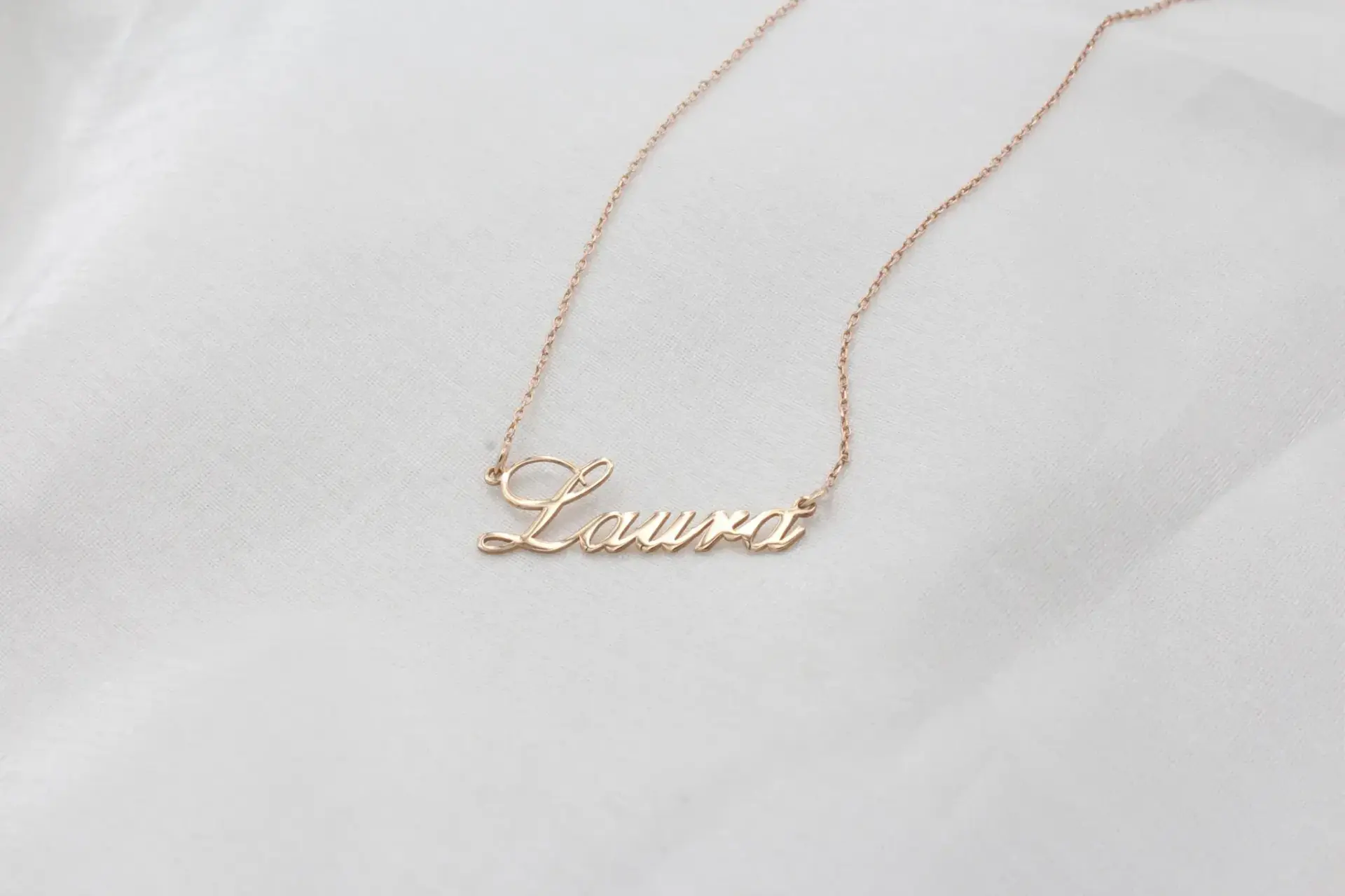 Kişiye Özel İsimli Kolye – 14K Altın Kaplama